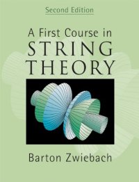 cover of the book A First Course in String Theory