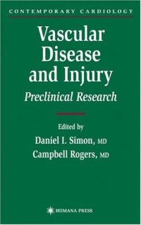 cover of the book Vascular Disease and Injury: Preclinical Research