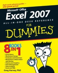 cover of the book Excel 2007 All-In-One Desk Reference For Dummies