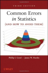 cover of the book Common Errors in Statistics