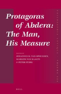 cover of the book Protagoras of Abdera: The Man, His Measure