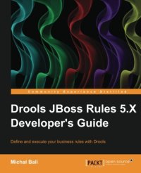 cover of the book Drools JBoss Rules 5.X Developer's Guide