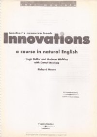 cover of the book Innovations Intermediate: Teacher's Photocopiable Resource Book