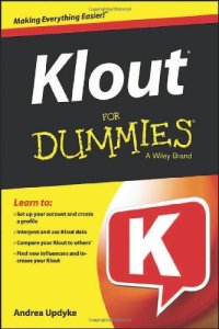 cover of the book Klout For Dummies