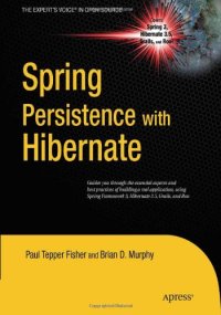 cover of the book Spring Persistence with Hibernate