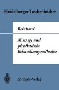 cover of the book Massage und physikalische Behandlungsmethoden