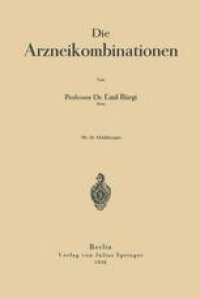 cover of the book Die Arzneikombinationen