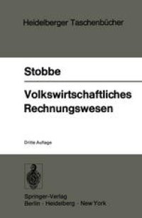 cover of the book Volkswirtschaftliches Rechnungswesen