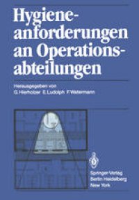 cover of the book Hygieneanforderungen an Operationsabteilungen