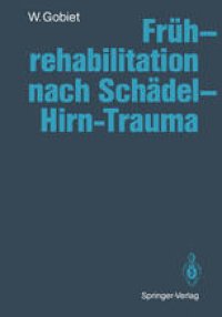 cover of the book Frührehabilitation nach Schädel-Hirn-Trauma