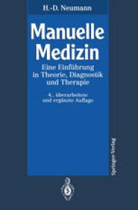 cover of the book Manuelle Medizin: Eine Einführung in Theorie, Diagnostik und Therapie