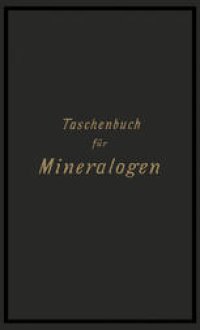 cover of the book Taschenbuch für Mineralogen