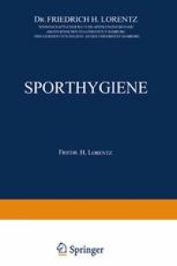 cover of the book Sporthygiene