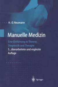 cover of the book Manuelle Medizin: Eine Einführung in Theorie, Diagnostik und Therapie