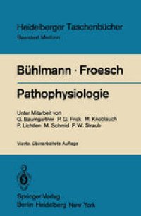 cover of the book Pathophysiologie