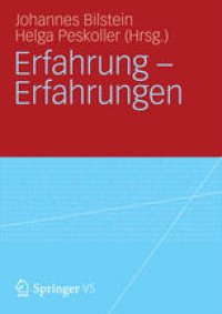 cover of the book Erfahrung - Erfahrungen