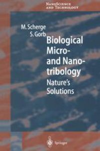 cover of the book Biological Micro- and Nanotribology: Nature’s Solutions