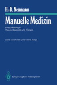 cover of the book Manuelle Medizin: Eine Einführung in Theorie, Diagnostik und Therapie