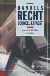 cover of the book Handelsrecht: Schnell erfasst