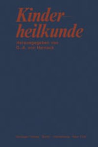 cover of the book Kinderheilkunde