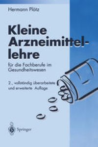 cover of the book Kleine Arzneimittellehre: für die Fachberufe im Gesundheitswesen