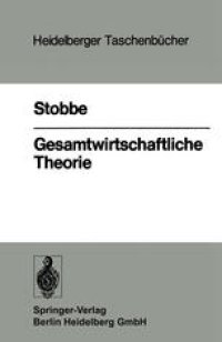 cover of the book Gesamtwirtschaftliche Theorie