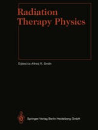 cover of the book Radiation Therapy Physics