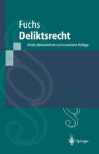 cover of the book Deliktsrecht