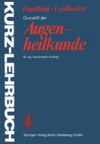 cover of the book Grundriß der Augenheilkunde : Mit einem Repetitorium für Studenten