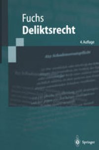 cover of the book Deliktsrecht