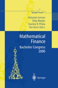 cover of the book Mathematical Finance — Bachelier Congress 2000: Selected Papers from the First World Congress of the Bachelier Finance Society, Paris, June 29–July 1, 2000