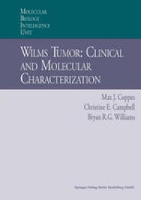 cover of the book Wilms Tumor: Clinical and Molecular Characterization