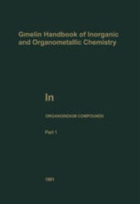 cover of the book In Organoindium Compounds