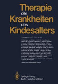 cover of the book Therapie der Krankheiten des Kindesalters