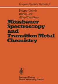 cover of the book Mössbauer Spectroscopy and Transition Metal Chemistry