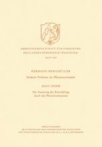 cover of the book Moderne Probleme der Pflanzensystematik