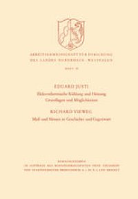 cover of the book Elektrothermische Kühlung und Heizung Grundlagen und Möglichkeiten. Maß und Messen in Geschichte und Gegenwart