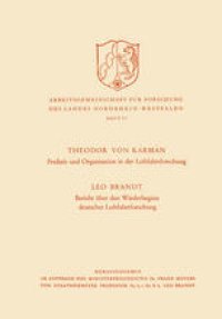 cover of the book Freiheit und Organisation in der Luftfahrtforschung. Bericht über den Wiederbeginn deutscher Luftfahrtforschung