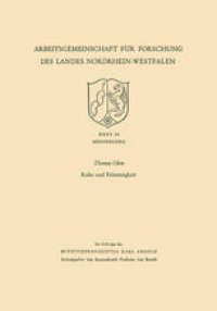 cover of the book Ruhe und Frömmigkeit: Abhandlung