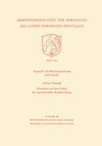 cover of the book Ansprache des Ministerpräsidenten. Fortschritte auf dem Gebiet der experimentellen Krebsforschung