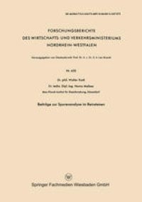 cover of the book Beiträge zur Spurenanalyse im Reinsteisen