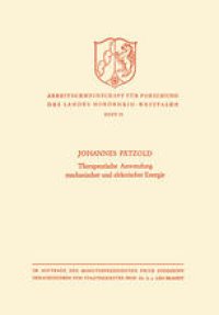 cover of the book Therapeutische Anwendung mechanischer und elektrischer Energie