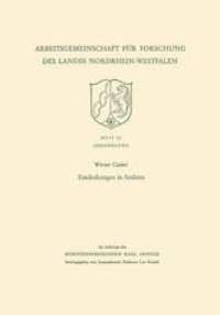 cover of the book Entdeckungen in Arabien