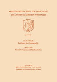 cover of the book Zeitfragen der Ozeanographie. Nautische Technik und Schiffssicherheit