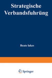 cover of the book Strategische Verbandsführung