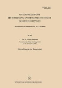 cover of the book Rationalisierung und Steuersystem