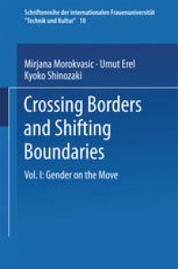 cover of the book Crossing Borders and Shifting Boundaries: Vol. I: Gender on the Move