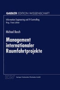 cover of the book Management internationaler Raumfahrtprojekte