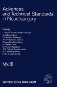 cover of the book Advances and Technical Standards in Neurosurgery