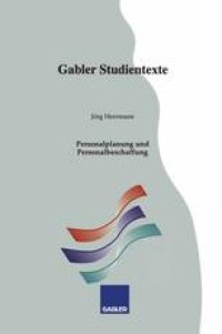 cover of the book Personalplanung und Personalbeschaffung